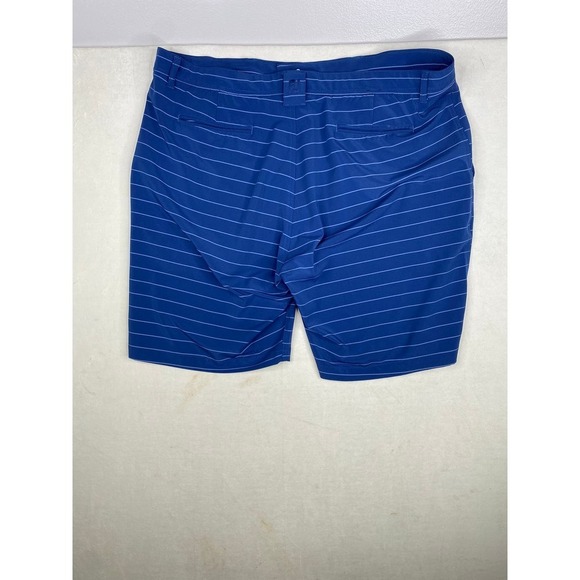 FootJoy Royal Blue White Pinstripe Relaxed Fit Performance Golf Pants Size 42x10 - Picture 6 of 6